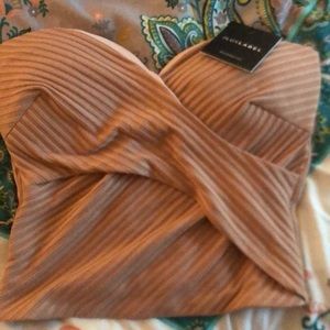 Jlux label tube top